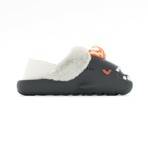 Sharkicks Pro - Winter Fierce Fire Kaiju Heel-covered